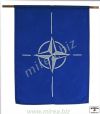 Zástava Nato - orientácia zvislo
