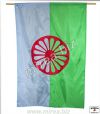 Rómska zástava - orientácia zvislo