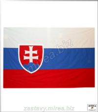 List štátnej vlajky SR na rakvu bavlnený - (SRL-2215ba-nr)